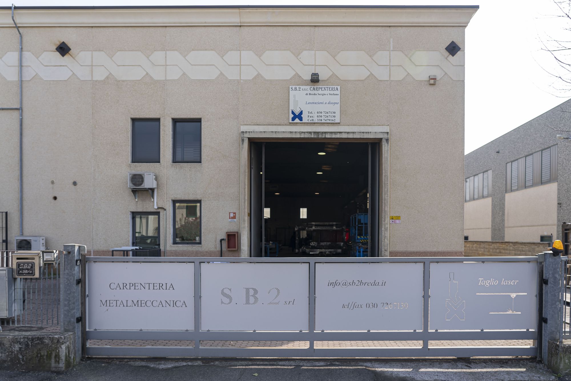 SB2 srl Carpenteria metalmeccanica a Erbusco (Brescia)